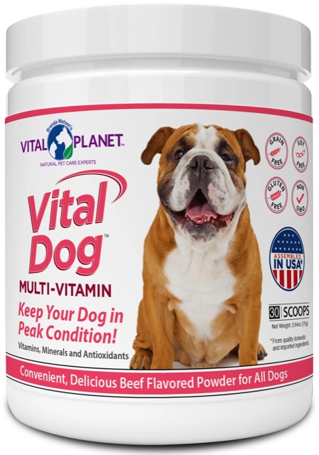 Vital Planet Vital Dog Multivitamin - Powder, 2.64 oz