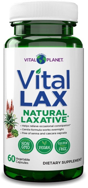Vital Planet Vital Lax Natural Laxative - Capsules, 60ct