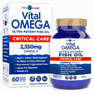 Vital Planet Vital Omega Critical Care Fish Oil - Softgels, 60ct