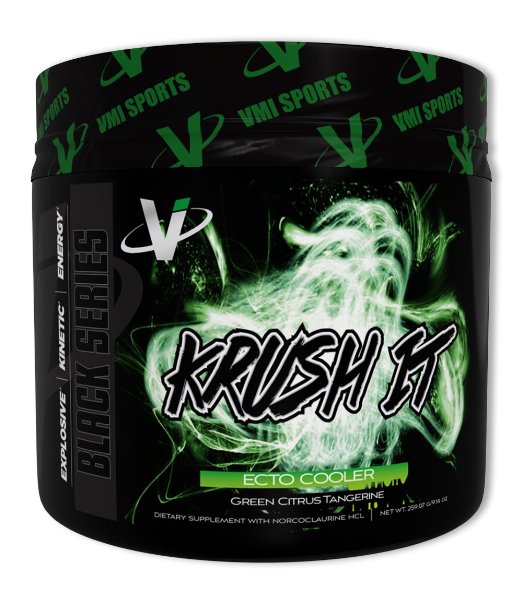 VMI Sports- Krush It Pre-workout Powder, 30 Servings Ecto Cooler 