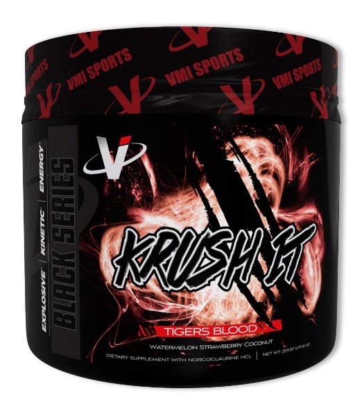 VMI Sports- Krush It Pre-workout Powder, 30 Servings Tigers Blood