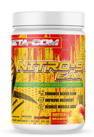 META-COM NITRO-9 EAA 27 Servings Mega Mango 