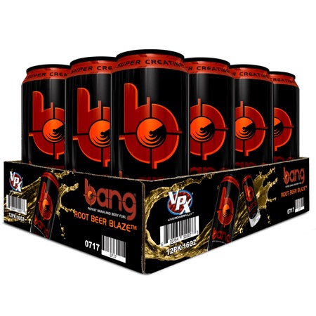 VPX - Bang Root Beer  12 cans 16oz each TEMPORARILY UNAVAILABLE