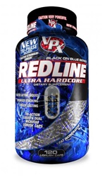 VPX - RedLine Black on Blue 120 Caps.     TEMPORARILY UNAVAILABLE