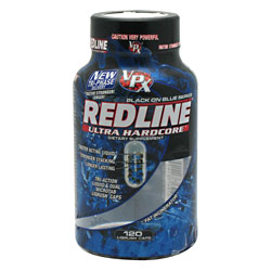 VPX - Redline New Ultra Hardcore (Black On Blue Series) 120 Liquidrush Caps   TEMPORARILY UNAVAILABLE
