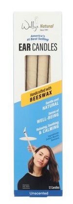 Wallys - 100% Beeswax Candles 12 ct
