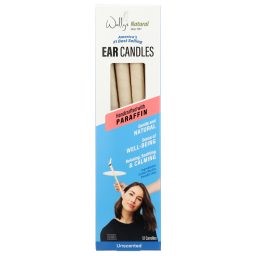 Wallys - Plain Paraffin Candles 12-Pack Box 12 pc