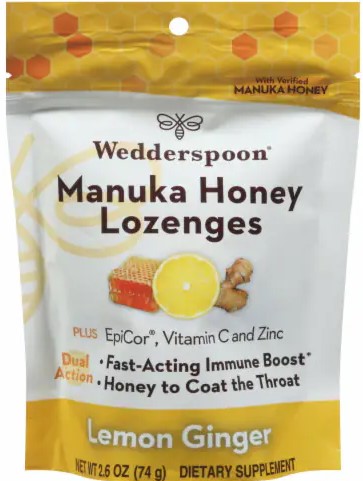 Wedderspoon Drop Epicor Lemon Ginger 2.6Oz