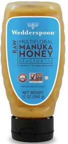 Wedderspoon Honey Manuka Raw Multifloral 12Oz