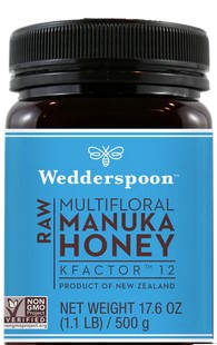 Wedderspoon Honey Raw Manuka K Factor 12 17.6Oz