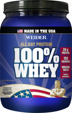 Weider 100% Whey French Vanilla 2lb     TEMPORARILY UNAVAILABLE