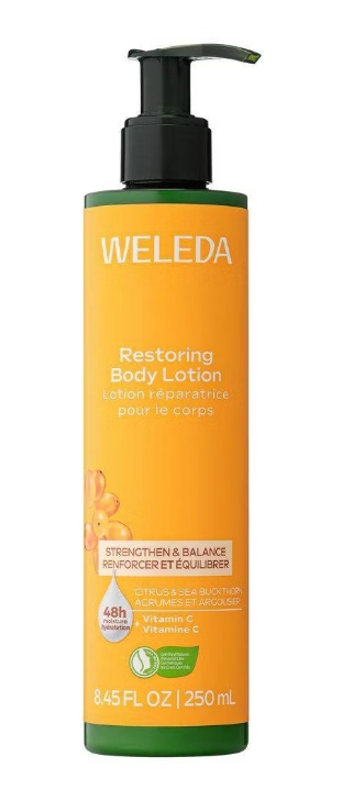 Weleda Body Lotion Restoring Citrus & Sea Buckthorn 8.45 oz 