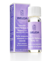 Weleda Lavender Body Oil Trial Size 0.34 ounce