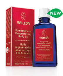 Weleda Pomegranate Regenerating Body Oil 3.4 ounce