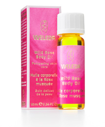 Weleda Wild Rose Body Oil Trial Size 0.34 ounce