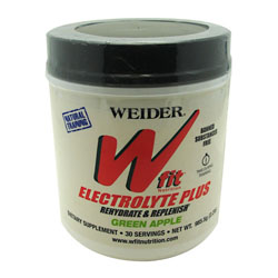 Wfit - Electrolyte Plus Green Apple 2.4 lb  