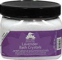White Egret - Bath Salt Lavender 16 Oz