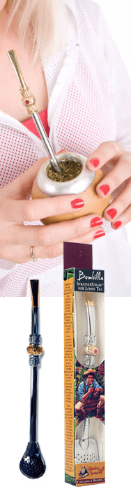 Wisdom Of The Ancients - Bombilla Strainer Straw  1 unit-TEMP UNAVAILABLE