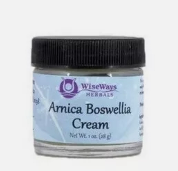Wiseways Herbals Arnica Boswellia Cream 1 oz.