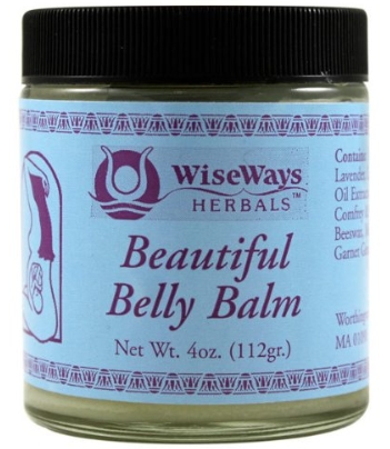 WiseWays Herbals Beautiful Belly Balm 4 oz.