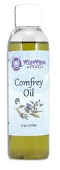 WiseWays Herbals Comfrey Oil 6 oz.