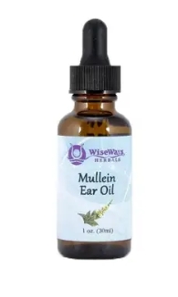WiseWays Herbals Mullein Ear Oil 1 oz.