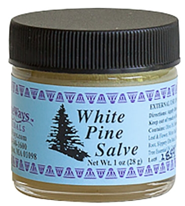WiseWays Herbals White Pine Salve 1 oz.