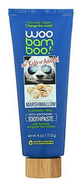 WooBamboo Kids Toothpaste Marshmallow Flavor 4oz      TEMPORARILY UNAVAILABLE
