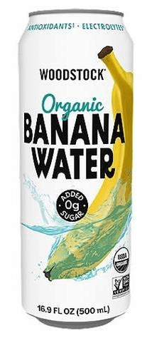 Woodstock - Organic Banana Water 16.9/oz 12/pk Cans     TEMPORARILY UNAVAILABLE