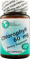 World Organics Chlorophyll 60mg 50 CAPS-OUT OF STOCK