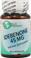 World Organics Idebenone 45mg 50 CAPS-TEMP UNAVAILABLE
