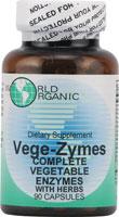 World Organics Vege Zyme 90 CAPS