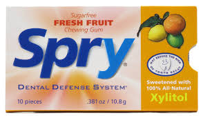 Xlear - Spry Chewing Gum with Xylitol Fresh Fruit - 10 Piece(s)-OUT OF STOCK