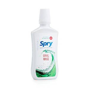 Xlear - Spry Dental Defense Oral Rinse Spearmint 16 fl oz