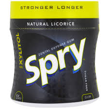 Xlear - Spry Gum,Strngr Lngr,Licorice  55ct -OUT OF STOCK
