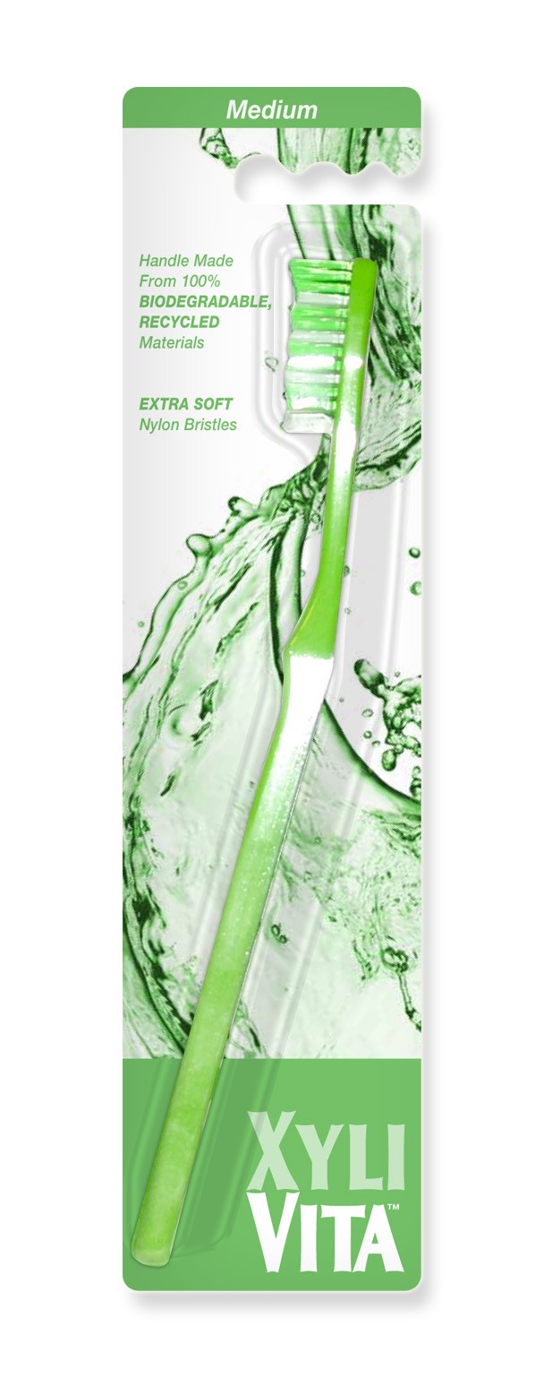 XyliVita - Soft Toothbrush Key Lime Green
