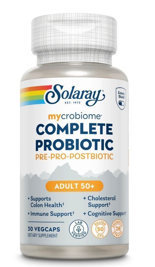 Solaray Complete Probiotic Adult 50+  30vc