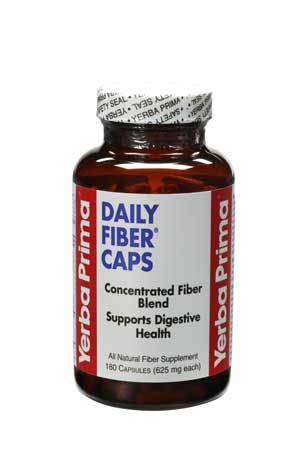 Yerba Prima Daily Fiber Formula 625mg 180 cap