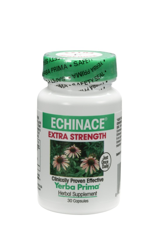 Yerba Prima Echinacea Extra Strength 50mg 30 cap