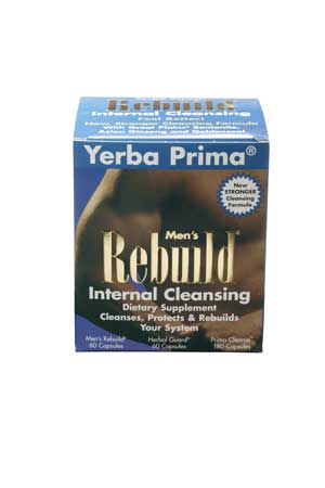 Yerba Prima Men's Rebuild Cleansing Program 3 pc