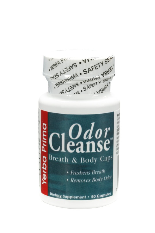 Yerba Prima Odor Cleanse - Breath & Body 50 cap