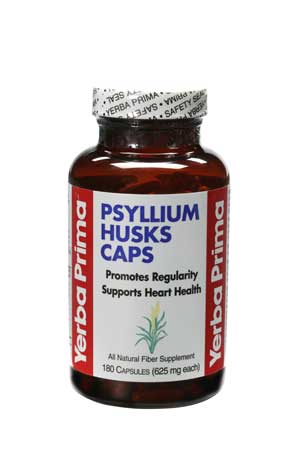 Yerba Prima Psyllium Husks (Gelatin) 180 cap