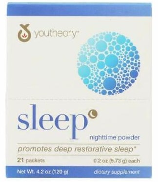 Youtheory Sleep Powder Box Advanced Packets 21 pkt