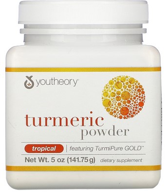 Youtheory Turmeric Powder Tropical 5 ounce