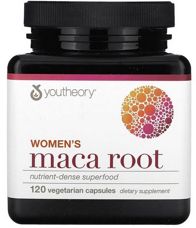 Youtheory Women's Maca Root Nutrient - Dense Superfood 120 capsule