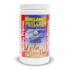 Yerba Prima Psyllium Whole Husks Organic 12Oz