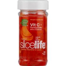 Yummi Bears Slice Of Life Vitamin C Pomegranate 60 chew-OUT OF STOCK