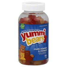 Yummi Bears Yummi Bears Multi-Vitamin & Mineral Value Size 200 ct-TEMP OUT OF STOCK