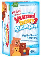 Yummi Bears Yummi Bears-Sugar Free Multi & Mineral 60 ct-OUT OF STOCK