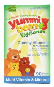 Yummi Bears Yummi Bears Vegetarian Multi-Vitamin & Mineral Supplements 60 ct-OUT OF STOCK